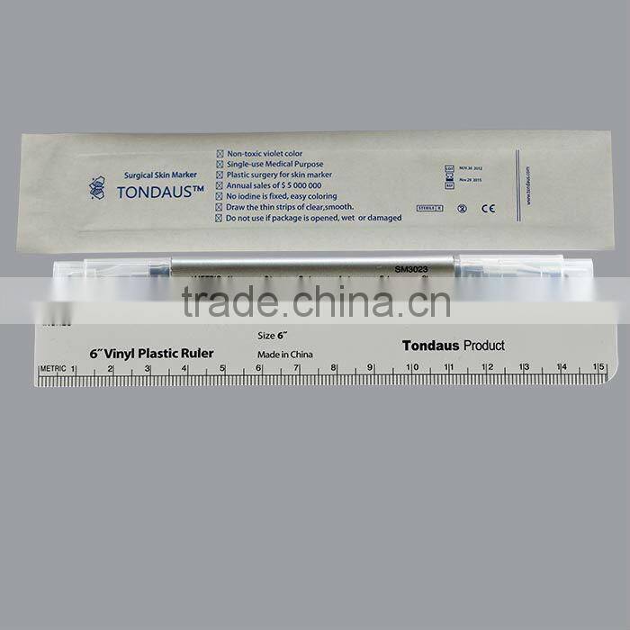 Surgical skin marker for plastic surgery