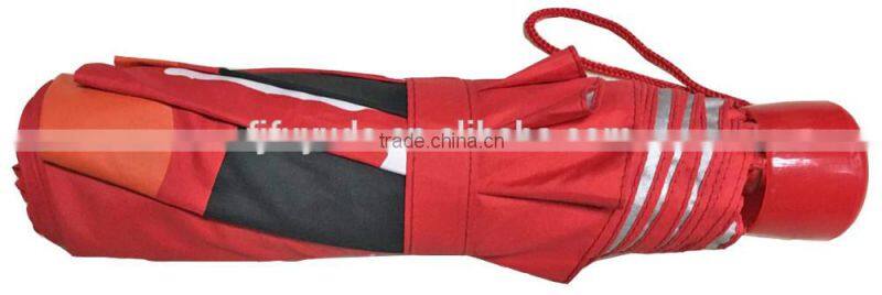 2017 red convenient simile woman light weight stainless travel Umbrella