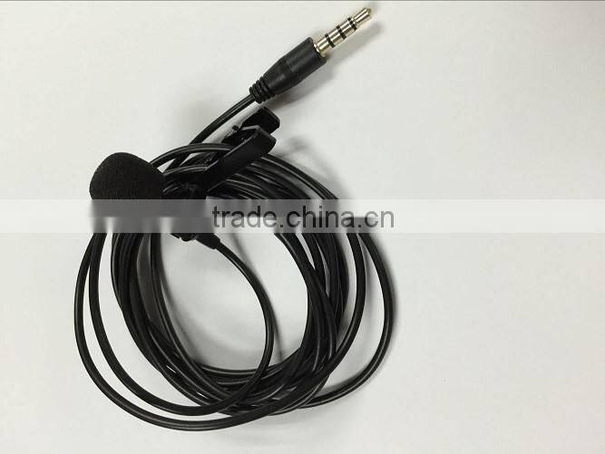 Portable Lapel Mini Microphone used for Outdoor&Indoor Speaker