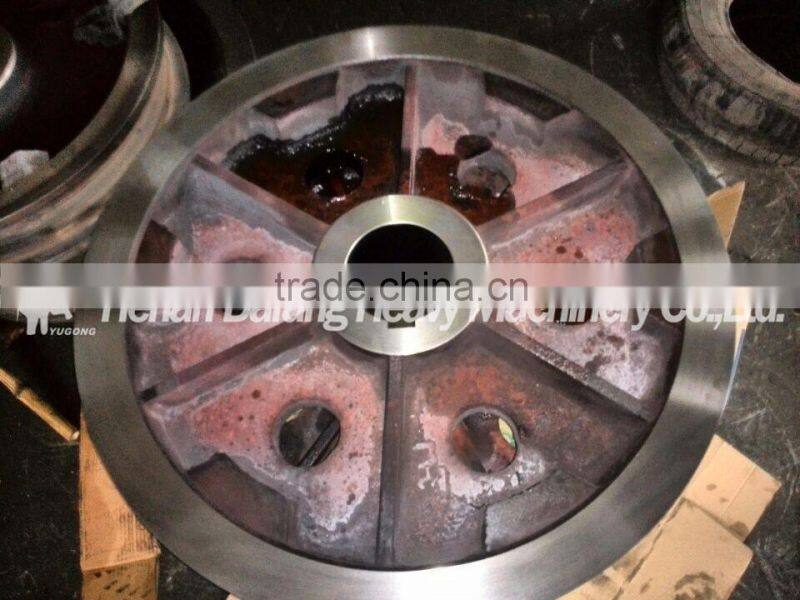 Crane Trolley Rail Wheels; Electric Forging Crane Wheel on Rail, Driving Trolley Wheels