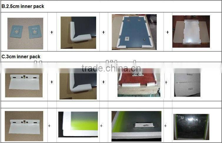 2013 hottest sales double shelf 2 frameless wall mounted mirrors craftwork artistic mirrors