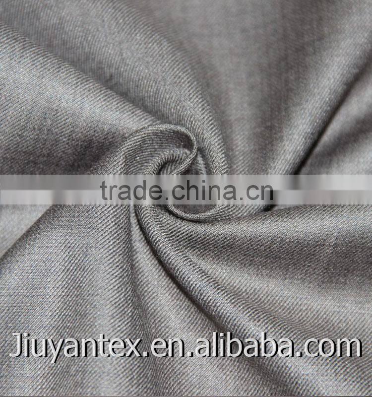 2016 Indonesia hot selling t/r 80/20 super fine quality twill wool touch men women's uniform suiting fabric