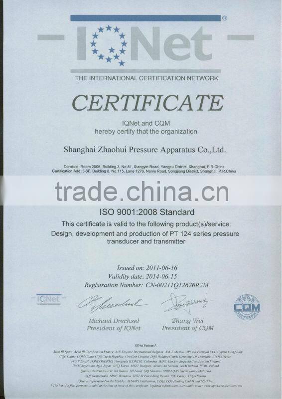 Explosion proof temperature sensor for chemical industry