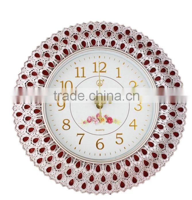 european style diamond wall clock