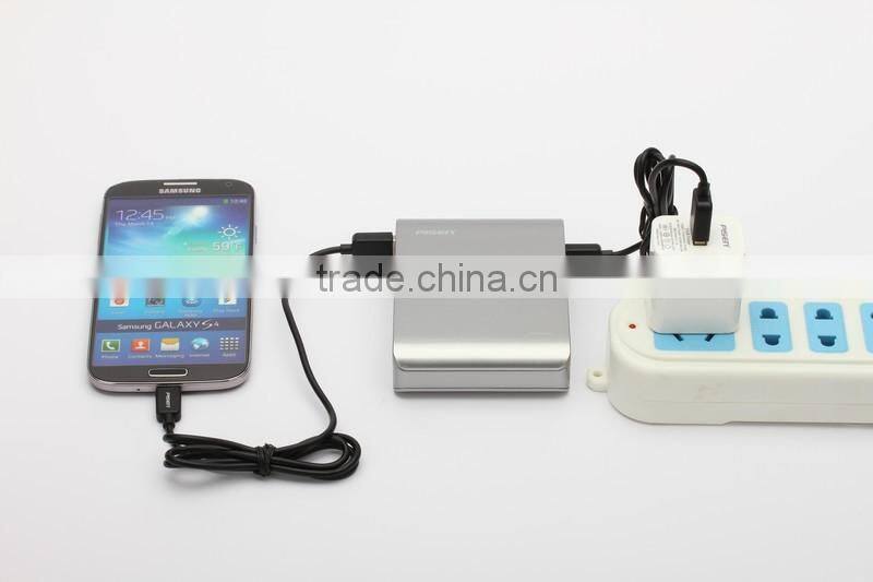 Smart Portable Power Bank--- Pisen Easy V 10000mAh (Silver Grey)