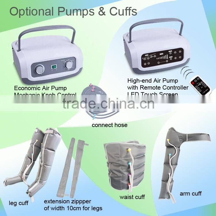 remote control Air pressure massage for legs arm and shoulder massager