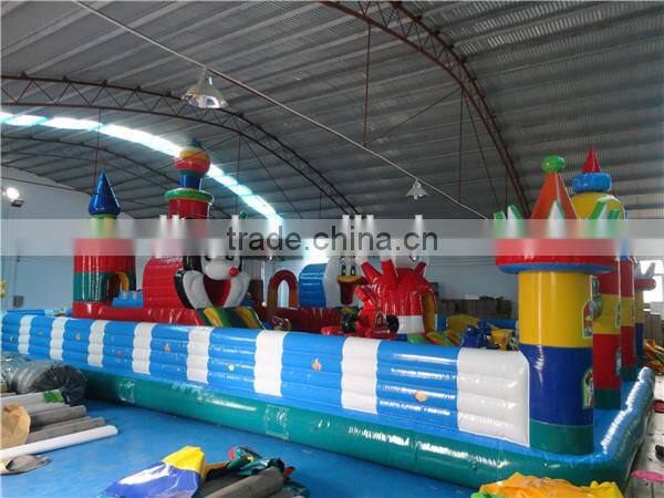 Used inflatable castle mickey mouse for sale