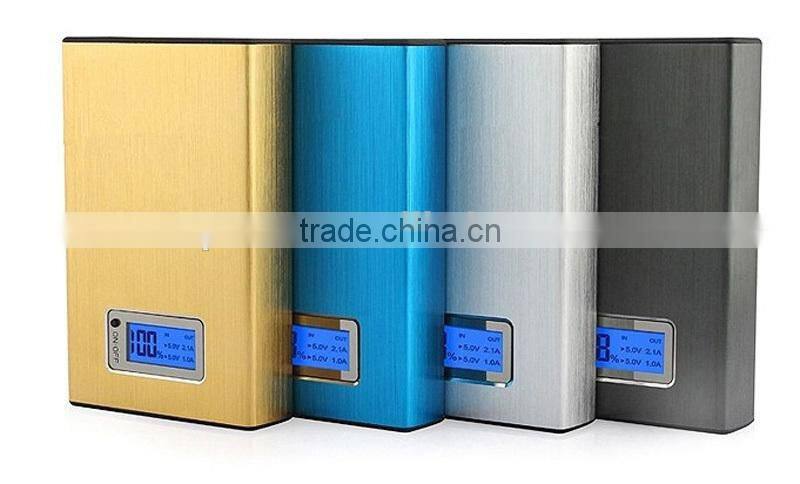 china top ten selling products High Quality Portable Dual USB display screen Mobile For 12000mah Power Bank