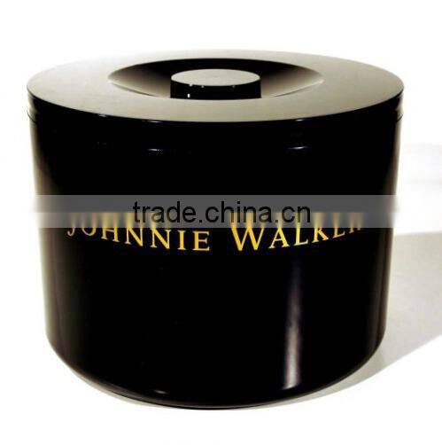 10 liters double layer wine ice bucket with lids for beer promotion