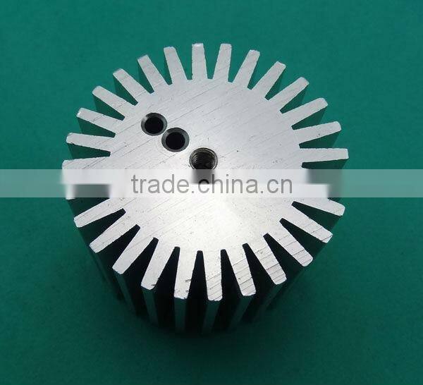 2014 hot sale LED aluminum extruded anodized heat sink