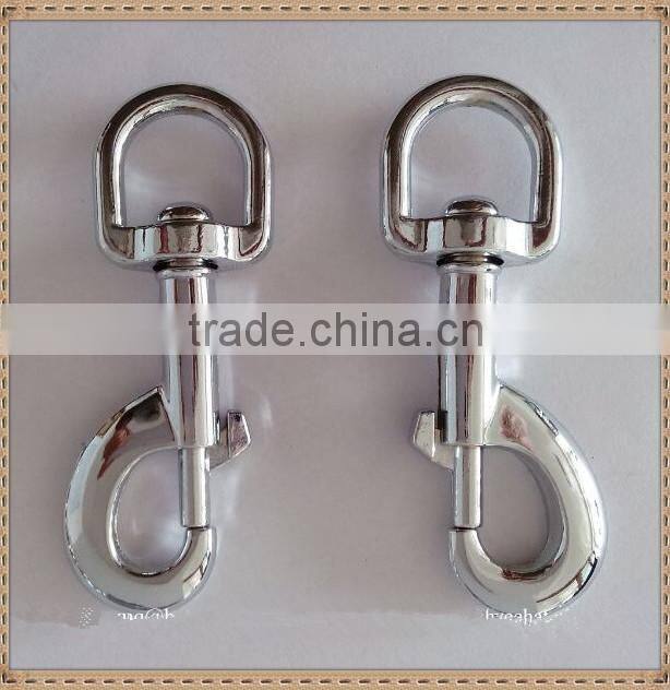 Zinc alloy swivel bolt snap hook , swivel snaps