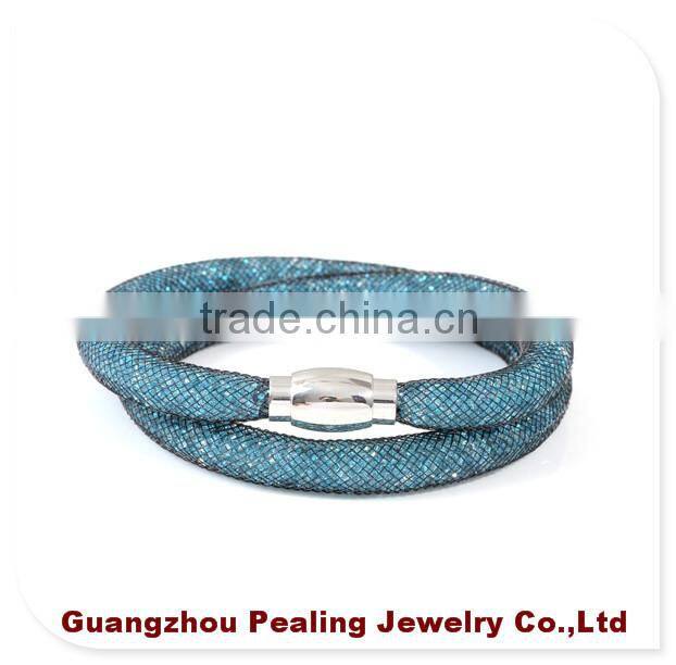 (PLL12017)Alibaba France Best Selling Product Crystal Bracelet With DIY Color For 2015