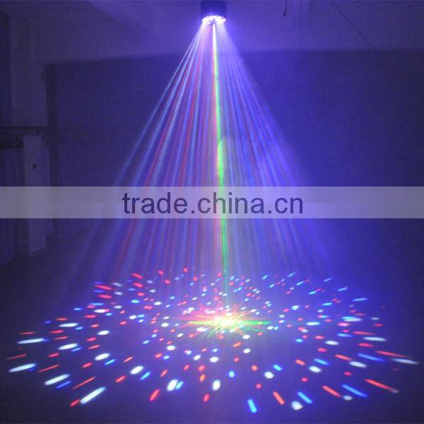 LED effects white strobe RG laser gobos disco lighting stage light system