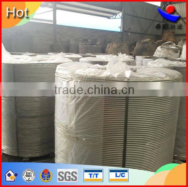 Calcium Silicon Cored Wire / Ferro Calcium cored wire for steelmaking