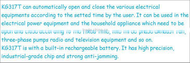 Three-phase Micro-computer digital timer switch KG317T