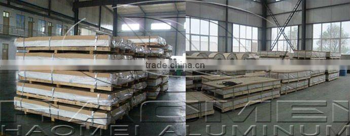 Skid-proof aluminum tread plate sheets for Marine 5083