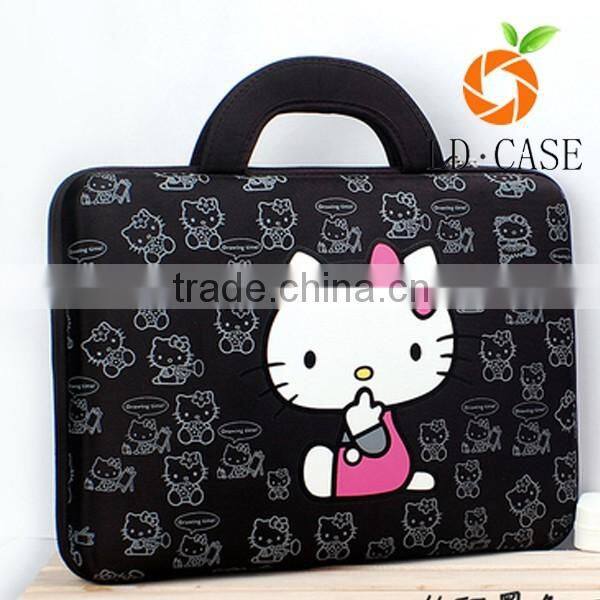 Lovely hello kitty Printing Custom Neoprene notebook sleeve