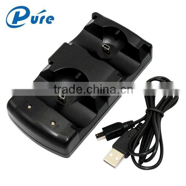 for PS3 Move Qual Port Charging Station for PS3 Move Controller Chargingstation Charge Dock