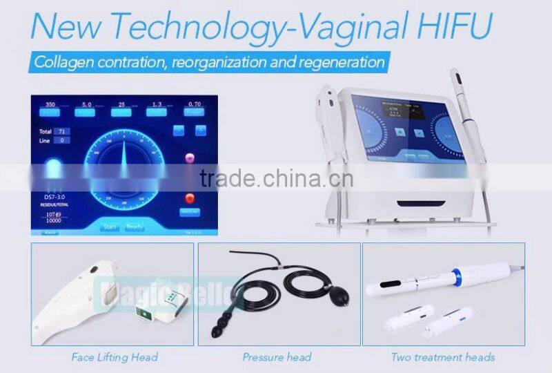 Best price Skin tightening hifu for wrinkle removal system / skin tightening machine