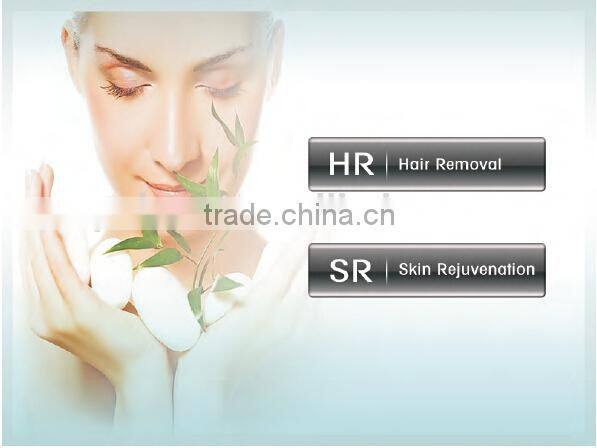 Porable OPT SHR / fast hair removal machine e light shr ipl