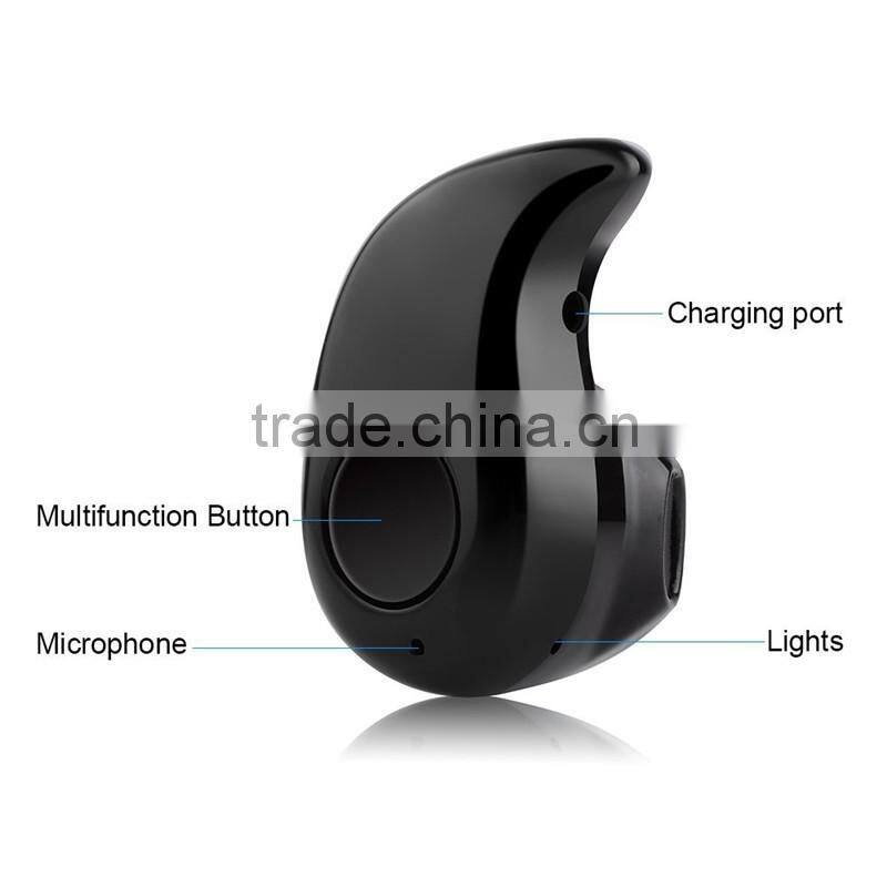 Wireless Earphone In-Ear Stealth Super Mini Stereo Invisible earset For Xiaomi Huawei iOS Android