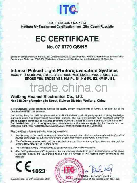 7 in 1 multifunction beauty machine(IPL+RF+CAV+vaccum)