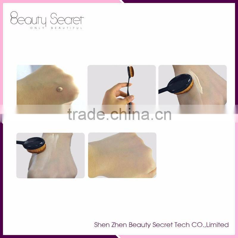 2016 Hot selling high quality professional oval single makeup brush