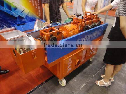 Best selling Construction pipe combined rust removing and painting machine