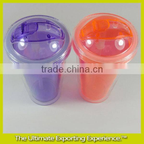 double wall Suction nozzle cup, double wall straw cup,double wall silicone Suction nozzle straw cup