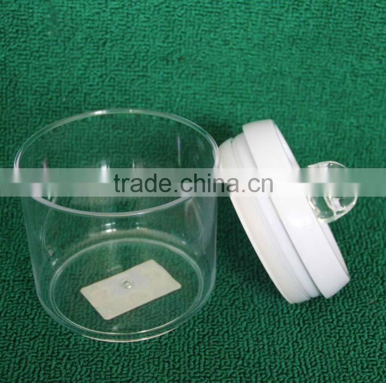 plastic airtight storage jar