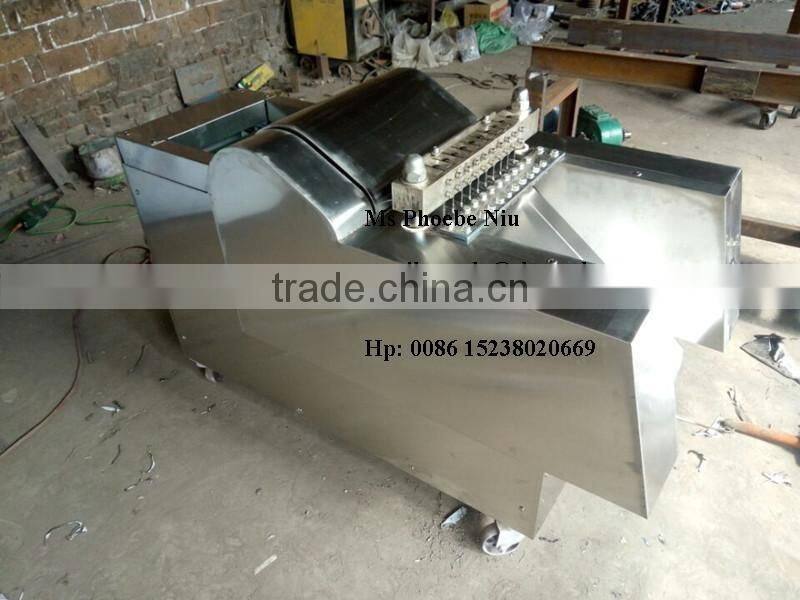 meat cube cutting machine/ meat and bone cutting machine/ frozen meat cutting machine