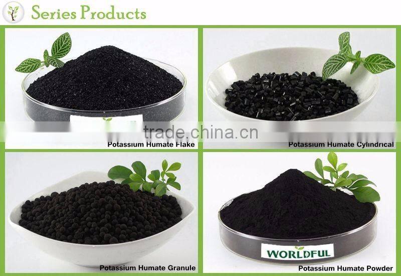 Hot Selling Organic Fertilizer Potassium Humate Powder for Agriculture Potassium Humate