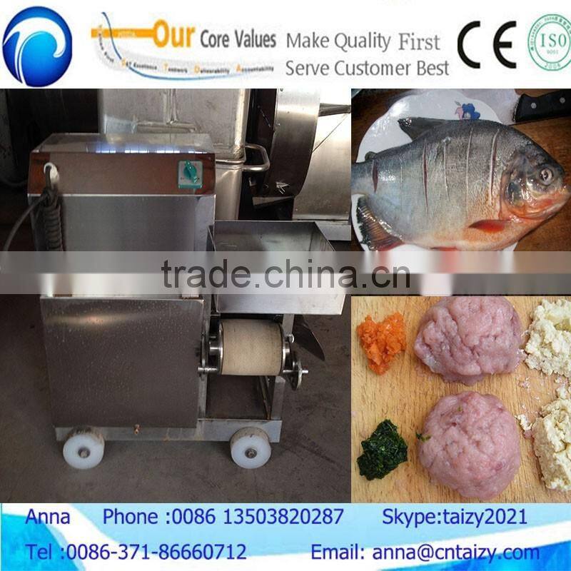Small scale fish meat debone separator machine