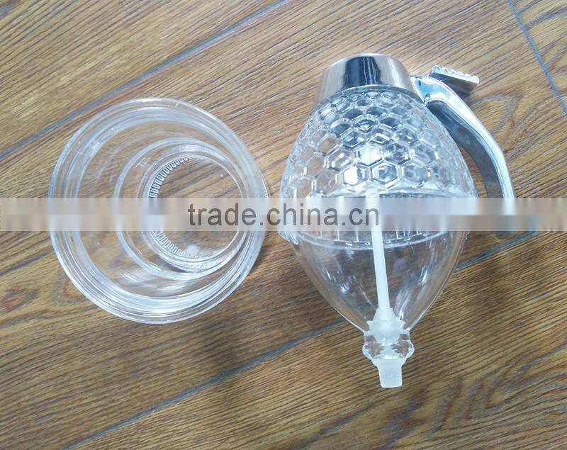 200ML Beverage Honey Dispenser,Sugar Dispenser,Syrup Dispener