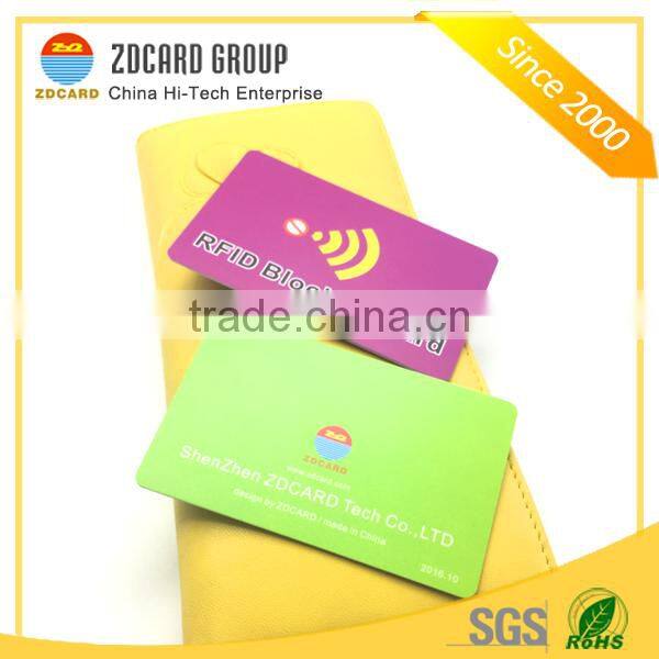 RFID Blocking Shielding Guard Cards