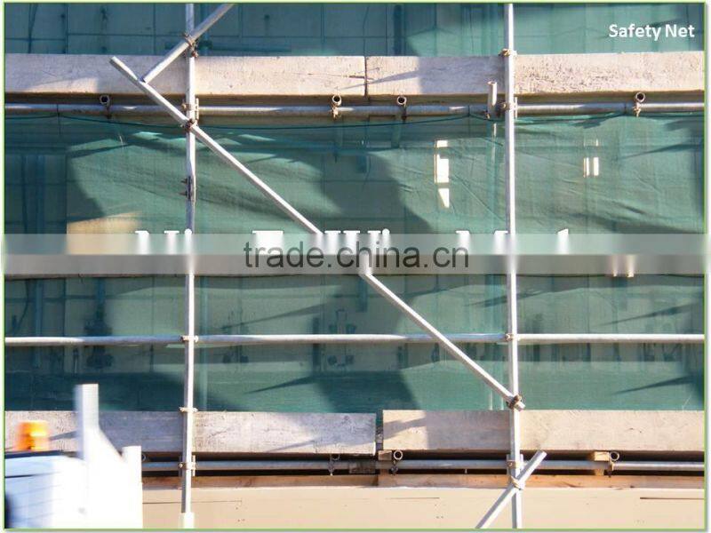 Orange/Blue/Green HDPE Construction Scaffolding Safety Net(Guangzhou Factory)