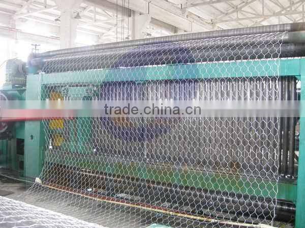 Woven steel wire gabion mesh machine