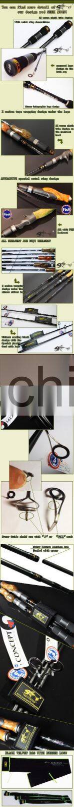 wholesale fuji guide and reel seat fishing rods