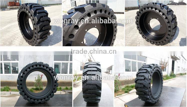 Agricultural tyre good price 14.00x24,17.5x25 skid steer loader solid otr tires with long life