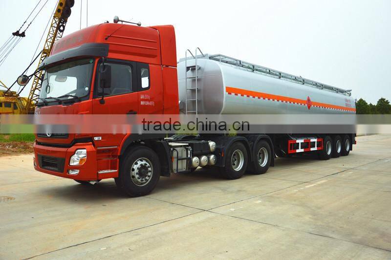 Tri-axle 50000 Liters Fuel Tank Trailer with Tractor
