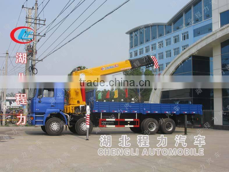 Shacman Truck Mounted Crane, 20 tons truck with crane