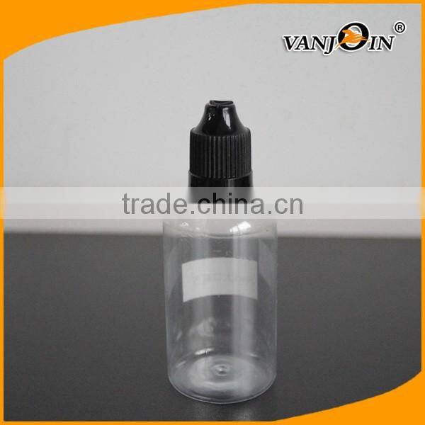 1 OZ Dropper Bottles PET Empty E Liquid Bottle With Childproof Cap