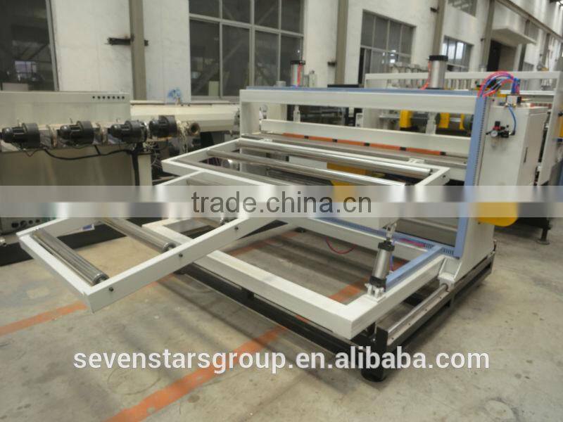 2015 new designed pvc/ wpc foam board machine