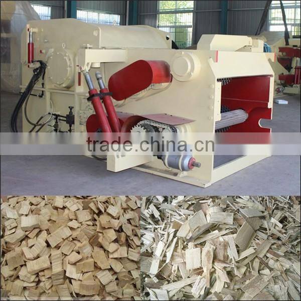 Industrial Mobile Wood Chipper/wood crusher machine with 4 Wheels