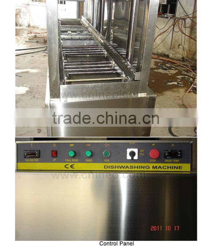 INEO Pass Through Restaurant Kitchen Dishwasher with Dryer HIGHT-C250+H9