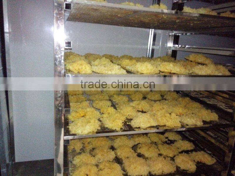 Tremella fuciformis heat pump dehydrator
