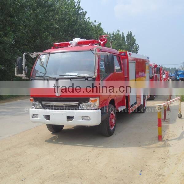 120hp DONGFENG 4*2 Fire Truck 4000L