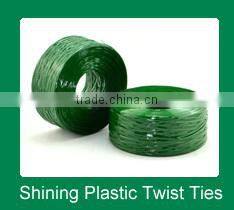 15m 20m 30m Green Plastic Coated Garden Round Iron Wire
