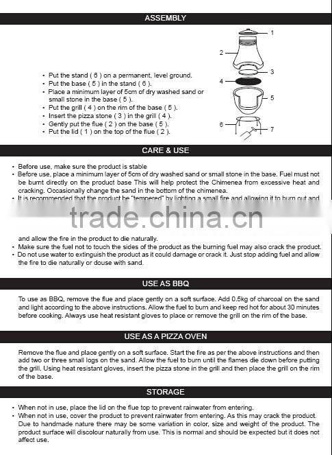 outdoor wood pizza oven