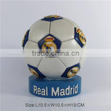 2014 custom Real Madrid resin piggy bank